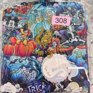 Sugar Swan Halloween Crib Sheet